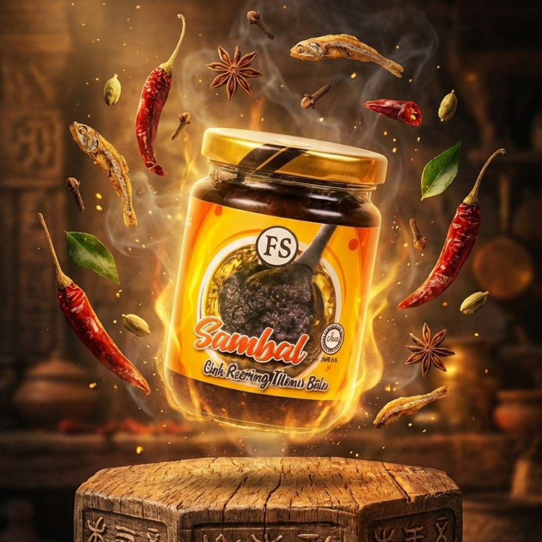 Sambal Chili Kering Ikan Bilis FS Homemade